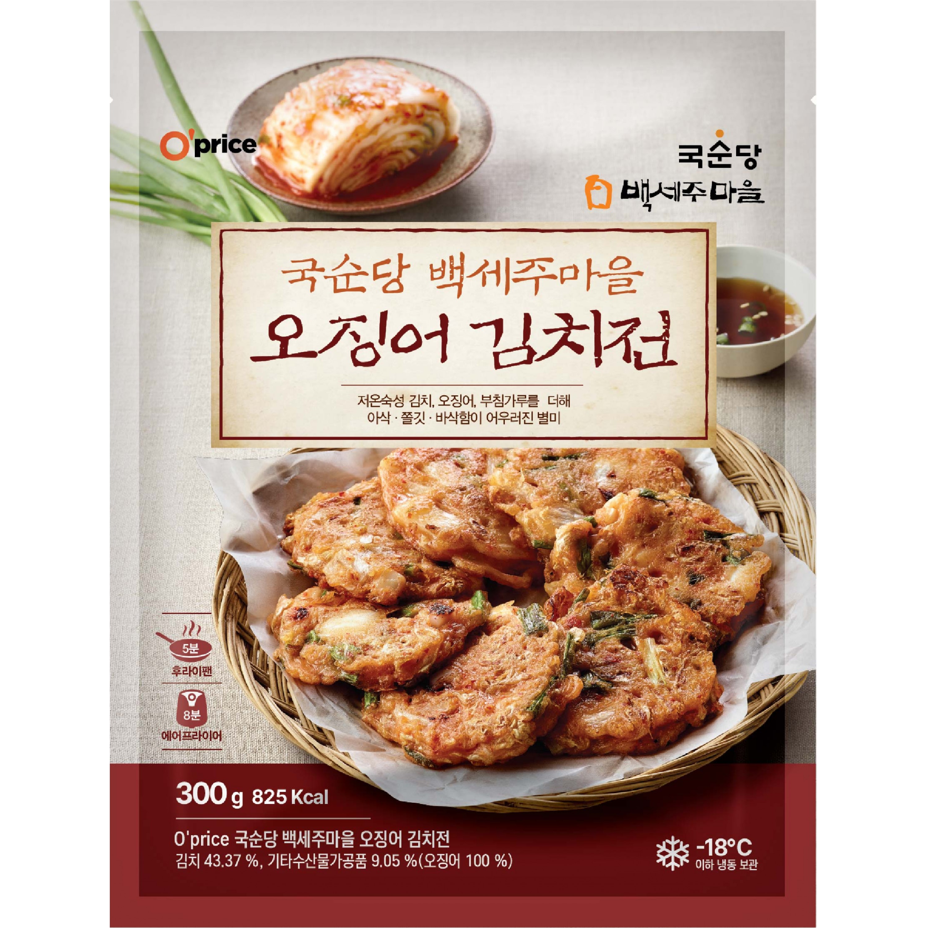 O'price x Bekseju Village 魷魚泡菜煎餅